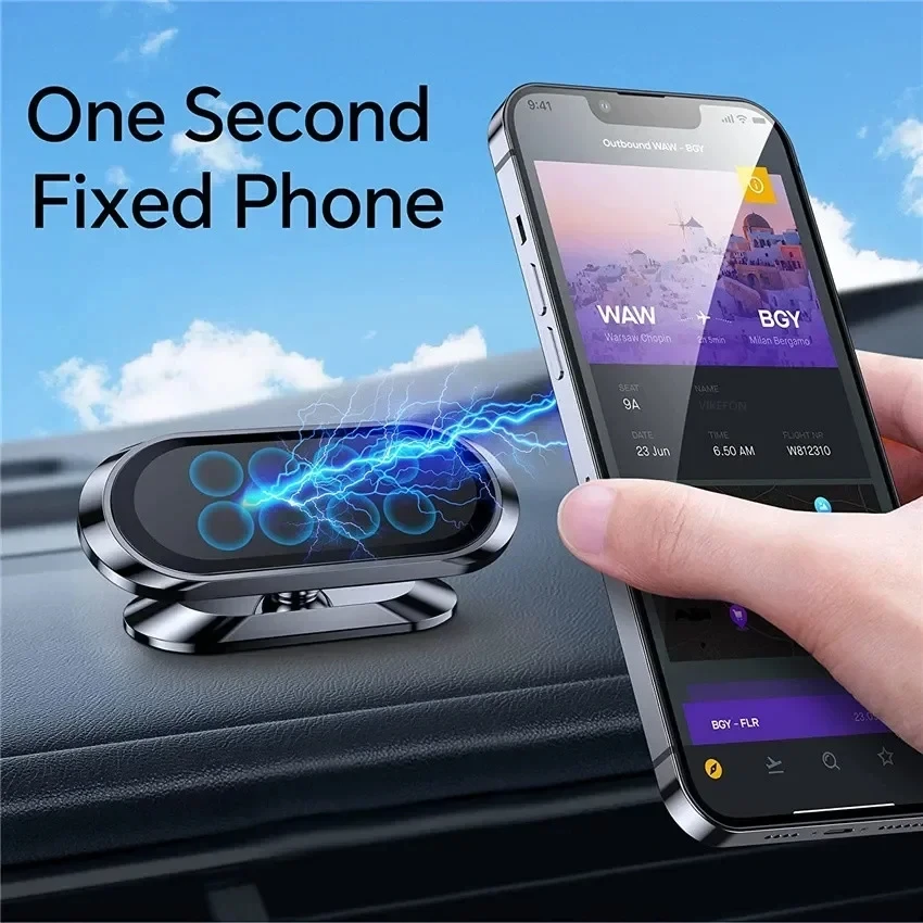 360° Magnetic Car Phone Holder - Taco Stand Holder recension och pris
