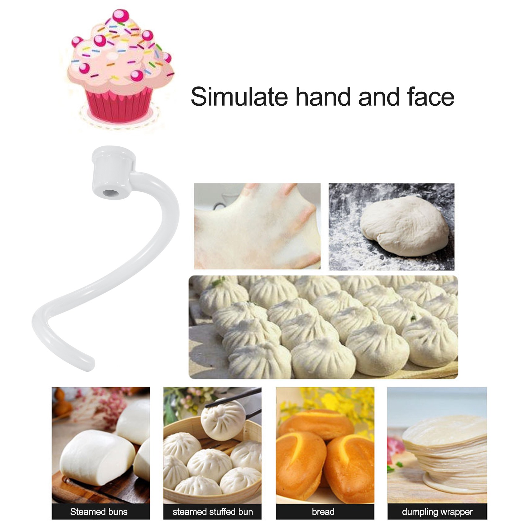 Ideal# Spiral Dough Hook Repla - Kitchenaid Mixer Pro 600 recension och pris